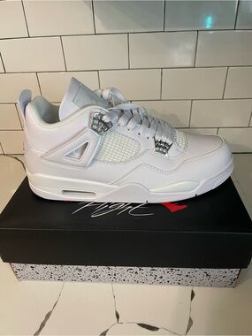Mens Retro 4 Pure $ Size 14.